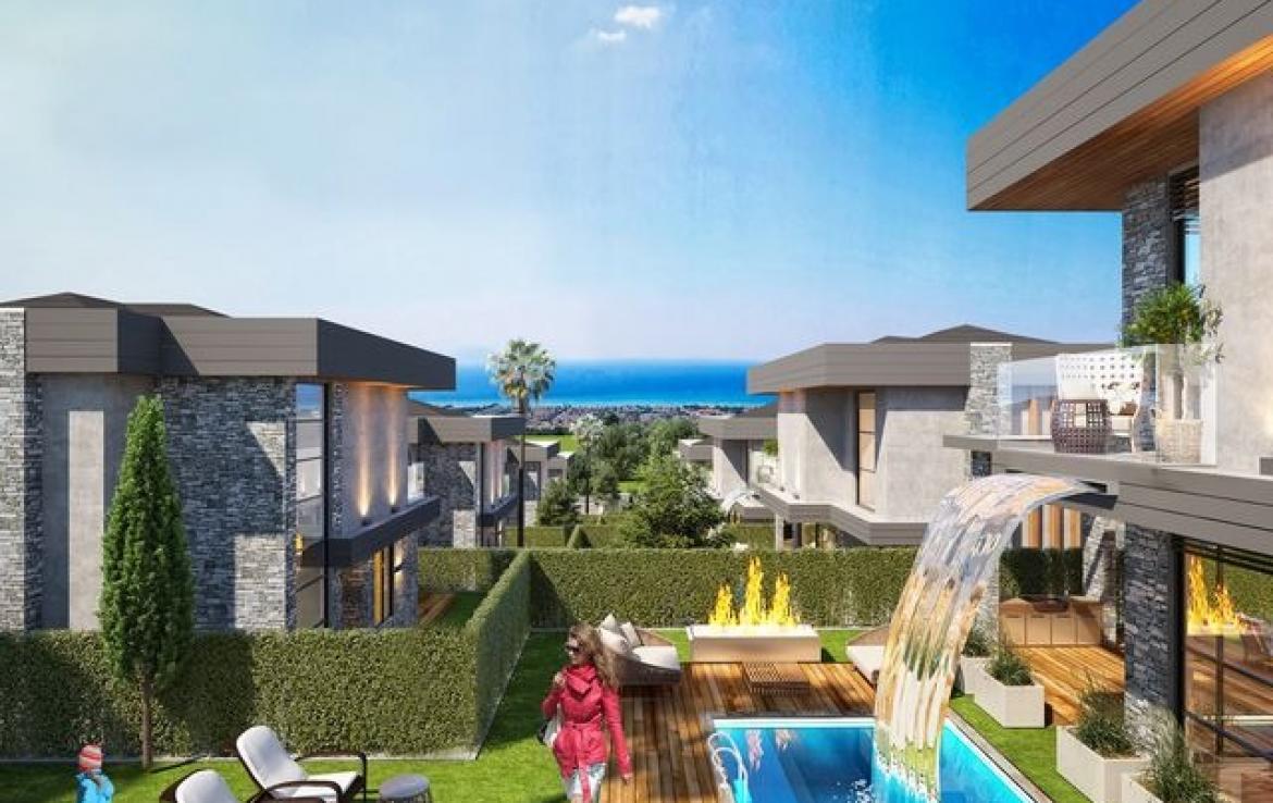 4غرفة نوم Modern Villas For Sale in Kuşadası on Prime Location  شريحة15